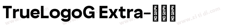TrueLogoG Extra字体转换